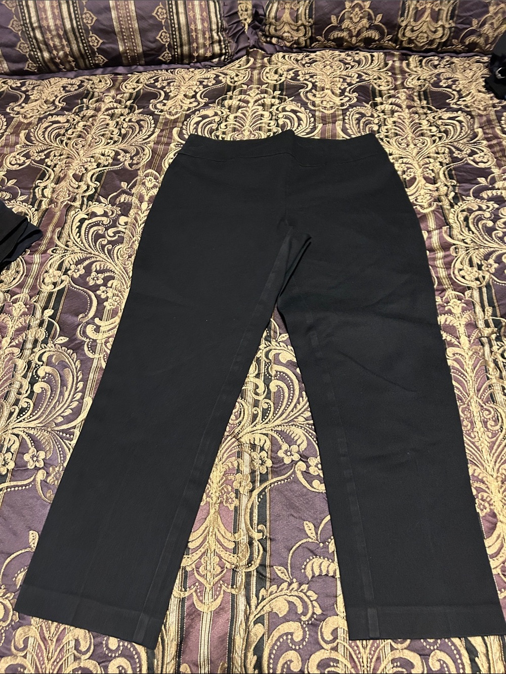 Fabulously Slimming By Chico’s Women’s Ankle Black Dress Pant Size “Chico’s 1”